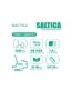Saltica Fresh Mint Disposable Vape Pen