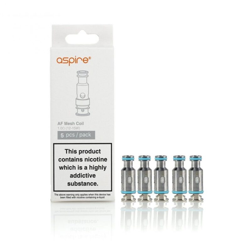 Aspire AF Coil ile yüksek dayanıklılık ve yoğun lezzet performansını deneyimleyip sipariş verin.