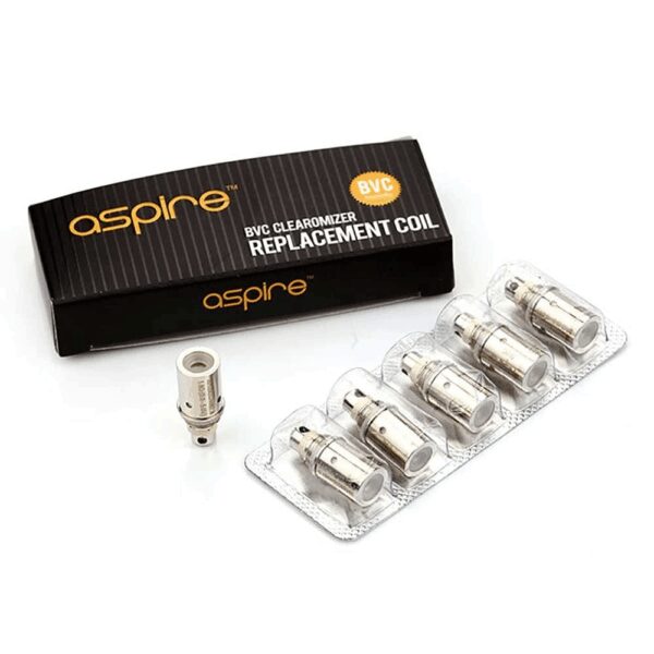 Aspire BVC Clearomizer Coil ile yüksek performanslı buhar keyfi için hemen sipariş verin.