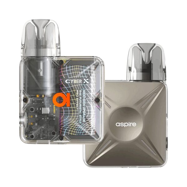 Aspire Cyber X Pod Mod ile yüksek pil ömrü ve yoğun lezzeti keşfedip sipariş verin.