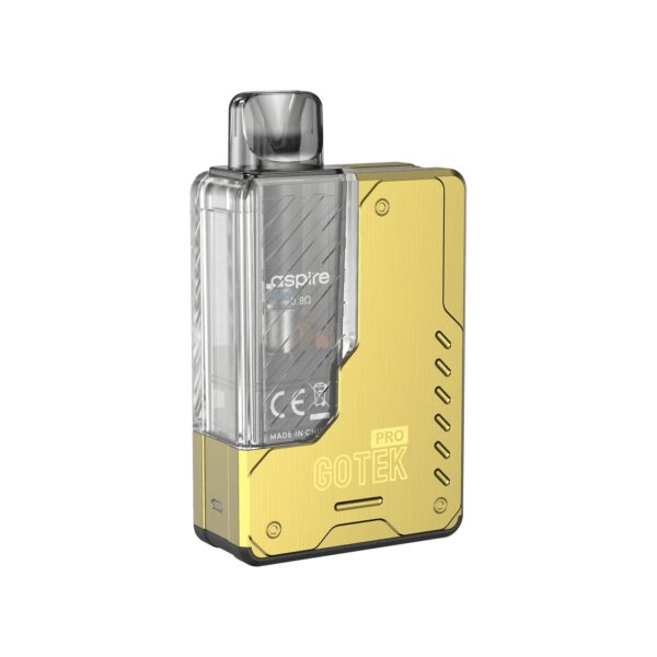 Aspire Gotek Pro Pod Mod ile uzun pil ömründe güçlü salt nikotin keyfini yaşayın ve hemen sipariş verin.