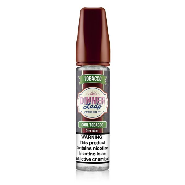 Dinner Lady Cool Tobacco likiti ferah tütün tadı ve premium salt nikotin ile sipariş ver.