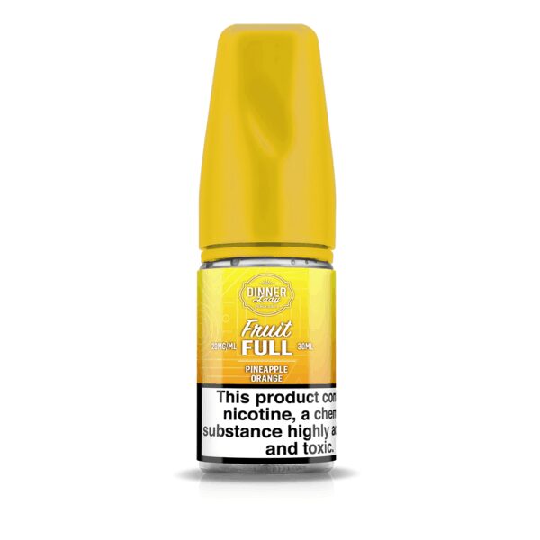 Taze ananas ve portakal aromalarıyla yüksek salt nikotin içeren bu likiti hemen sipariş verin.