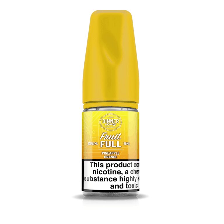 Taze ananas ve portakal aromalarıyla yüksek salt nikotin içeren bu likiti hemen sipariş verin.