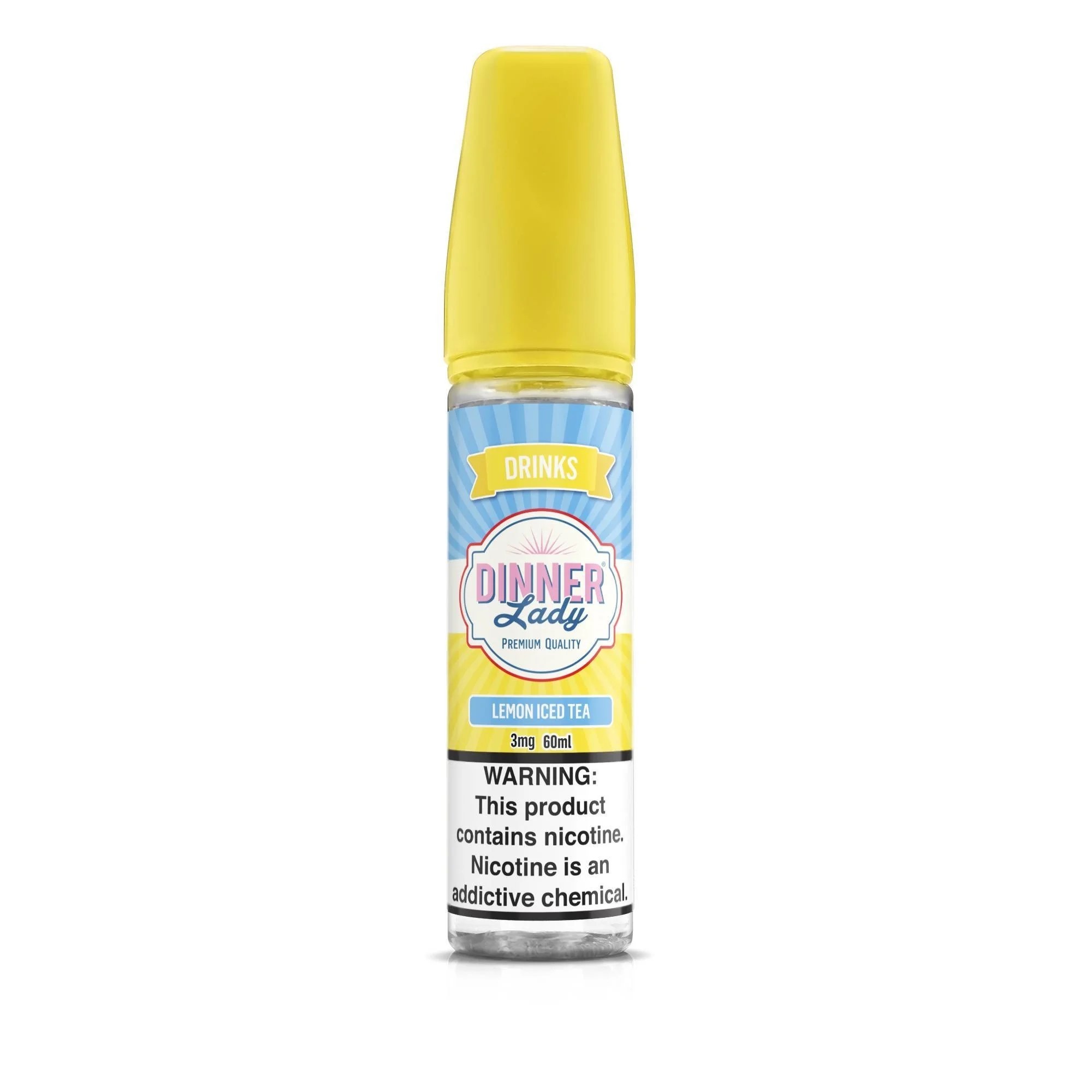Dinner Lady Lemon Ice Tea Likit Ferahlatıcı limonlu buzlu çay aromalı premium likiti salt nikotinle sipariş ver.