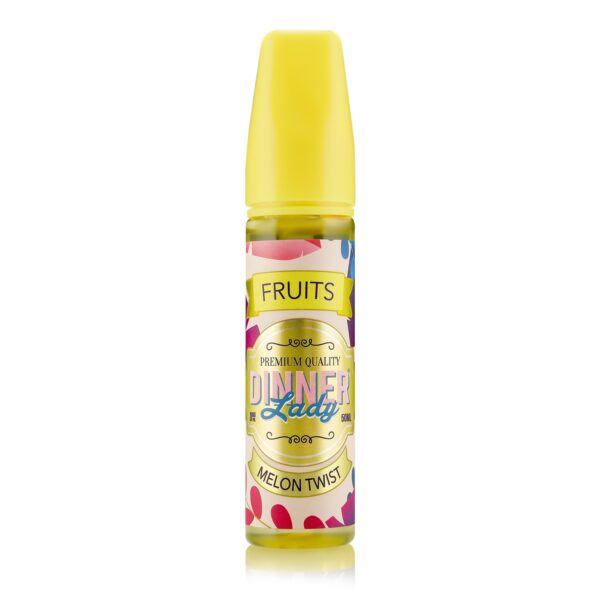 Taze kavun aromalı Dinner Lady Melon Twist likiti yoğun buhar keyfi için hemen sipariş ver.