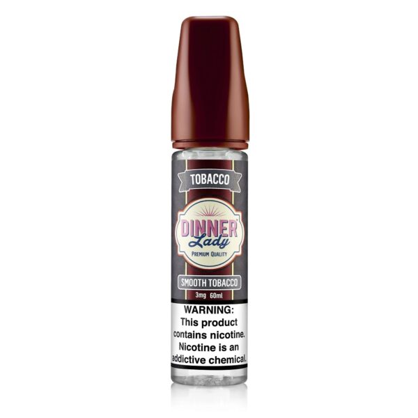 Dinner Lady Smooth Tobacco likit ile yumuşak tütün tadını keşfet ve pürüzsüz salt nikotin deneyimi için sipariş ver.