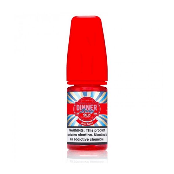 Yoğun meyve karışımı ve pürüzsüz salt nikotin ile hızlı tatmin sağlayan Dinner Lady Sweet Fusion 30ml likiti sipariş ver.