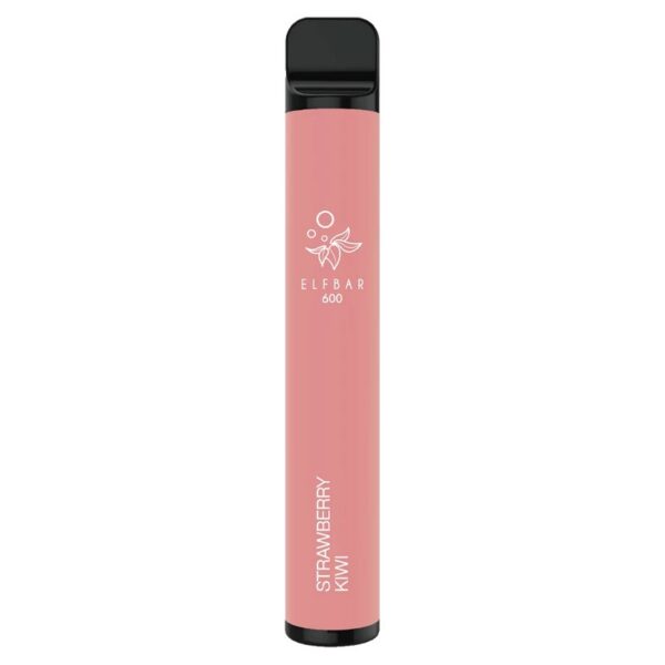 Elf Bar 600 Strawberry Kiwi kullan-at pod ile çilek ve kivi aromalarının eşsiz uyumunu keşfedin, hemen sipariş verin.