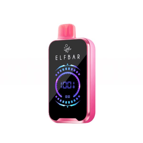 Elf Bar Raya D2 20000 puf kapasiteli kullan-at vape bar ile ferahlatıcı şeftali buz aromasını deneyimleyin ve salt nikotin içeren bu ürünü hemen sipariş verin.