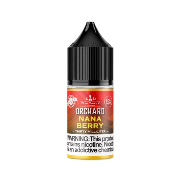 Olgun muz ve orman meyveleri aromalı Five Pawns salt nikotin likitini hemen sipariş edin.