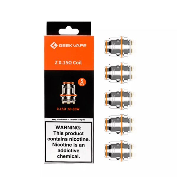 Geekvape Z Coil ile salt nikotin uyumlu mesh sarım seçeneklerini hemen sipariş edin.