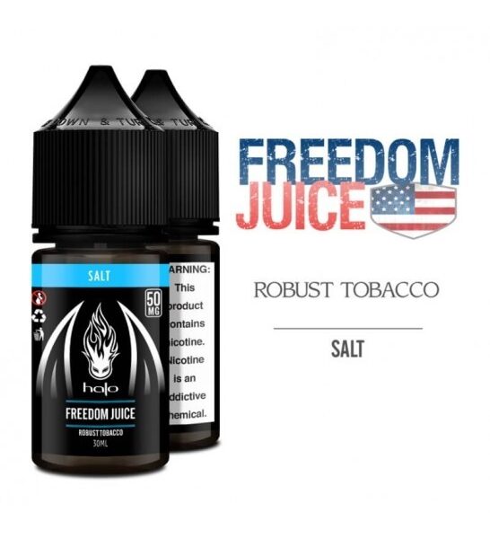 Halo Freedom Juice 30ml ile yoğun tütün lezzetini ve premium buhar keyfini hemen sipariş ver.