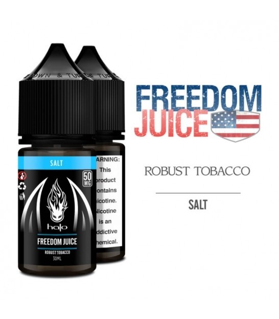 Halo Freedom Juice 30ml ile yoğun tütün lezzetini ve premium buhar keyfini hemen sipariş ver.