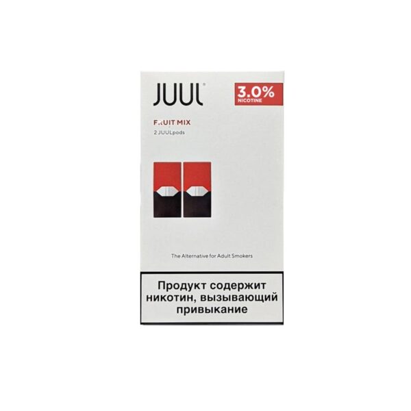 Ferah meyve karışımı aromalı Juul Fruit Mix %3 salt nikotini hemen sipariş ver.