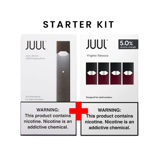 JUUL STARTER Kit USA Edition ile premium salt nikotin deneyimini keşfedin ve hemen sipariş verin.
