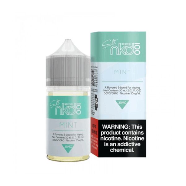 Naked Mint Salt Likit 30ml ile ferahlatıcı nane ve yüksek salt nikotin keyfini yaşayın, hemen sipariş verin.
