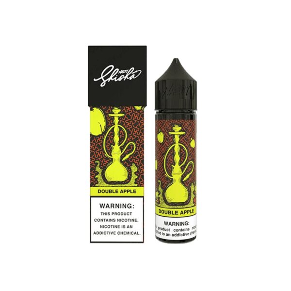 Yoğun elma aroması ve salt nikotin ile pürüzsüz içim sunan Nasty Juice Shisha Double Apple Likit'i sipariş ver.