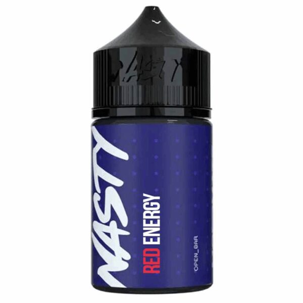 Nasty Red Energy Likit ile enerji içeceği aromasında güçlü buhar performansı ve yoğun lezzeti hemen sipariş ver.