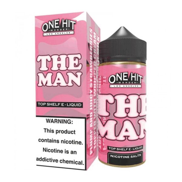One Hit Wonder The Man 100ml e-likit ile yoğun tat ve güçlü buhar deneyimini hemen sipariş ver.