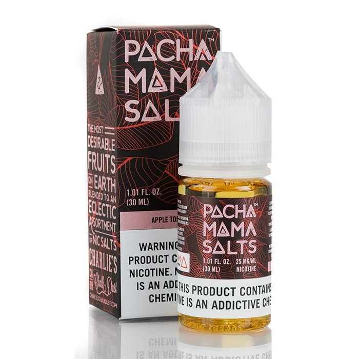 Pachamama Apple Tobacco Salt Pachamama Apple Tobacco ile elma ve tütünün eşsiz uyumunu keşfedip salt nikotin zenginliğini sipariş ver.