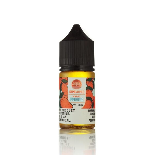 Olgun mango ve ferahlatıcı nane aromalı Ripe Vapes Mango Freez salt nikotin likitini sipariş ver.