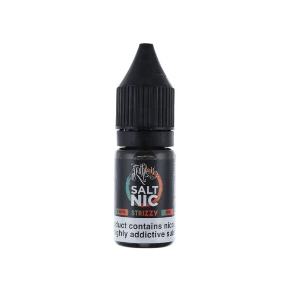 Ruthless Strizzy 30ml salt nikotin e-sıvısı ile yoğun buhar ve zengin lezzeti deneyimlemek için hemen sipariş ver.