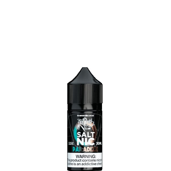 Tropik meyve karışımının canlı aromasına sahip Ruthless Paradize salt nikotin likitini hemen sipariş ver.