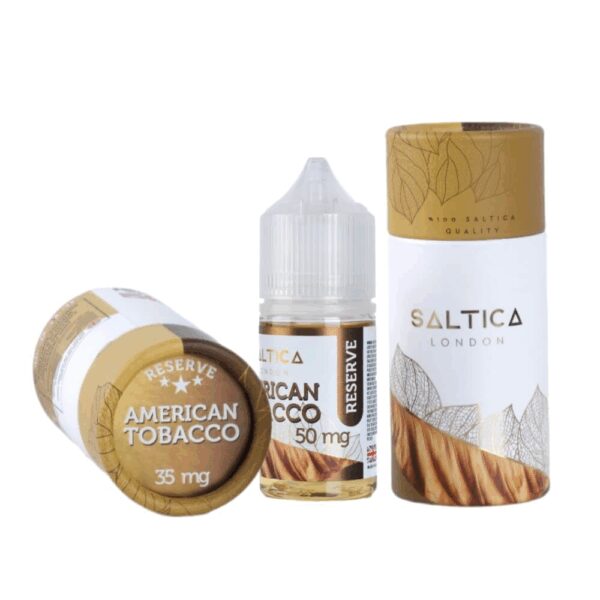 Saltica American Reserve salt likit sipariş ver ve yoğun aromalı buhar keyfini keşfet.