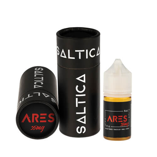 Premium salt nikotin e-sıvısı Saltica Ares ile yoğun aroma ve üstün doyumu deneyimleyin, şimdi sipariş verin.