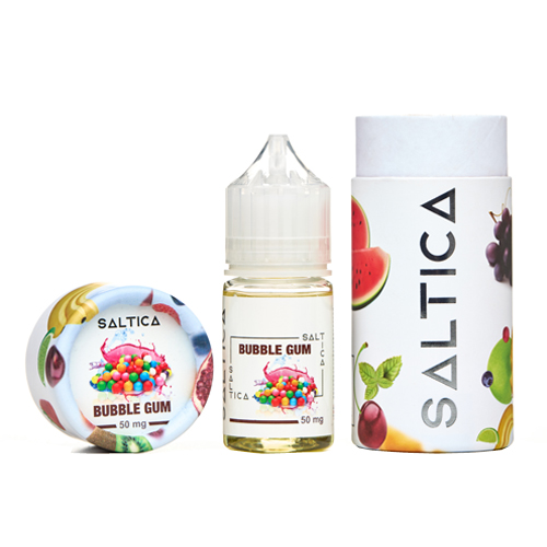 Saltica Bubble Gum salt nikotin likiti ile ferah sakız tadını hemen sipariş ver.