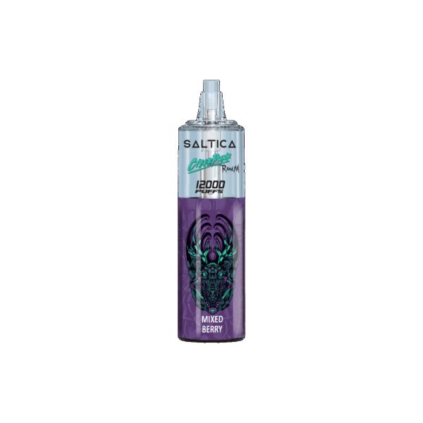 Saltica Cyberpunk 12000 Mixed Berry kullan-at vape bar ile karışık meyve lezzetini ve yüksek kapasiteli salt nikotini hemen sipariş ver.