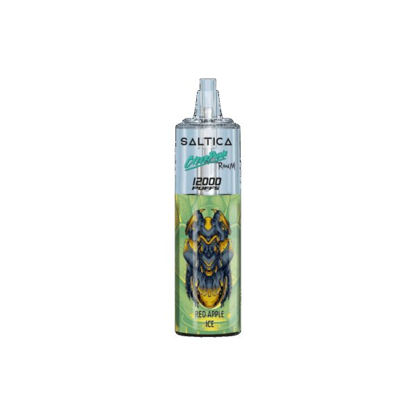 Saltica Cyberpunk 12000 Red Apple Ice kullan-at vape bar ile ferahlatıcı kırmızı elma ve buz aromasını deneyimleyip sipariş verin.
