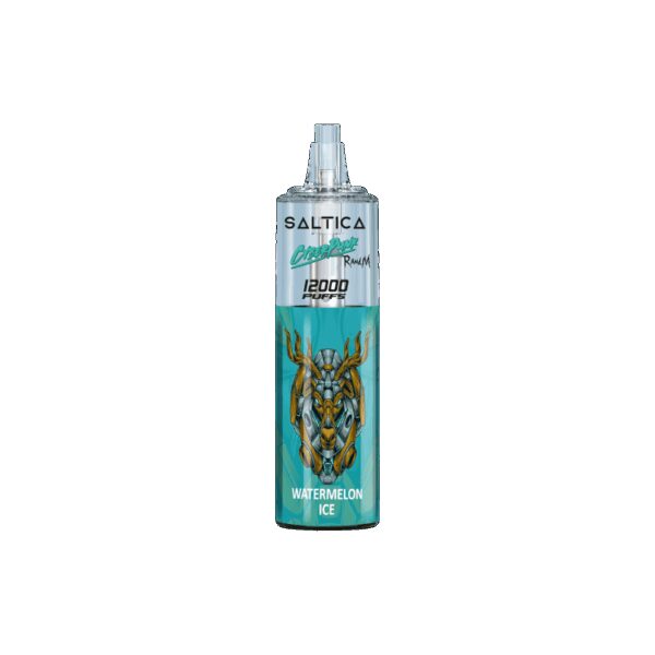 Ferah karpuz ve buz aromalı Saltica Cyberpunk 12000 kullan-at vape barı hemen sipariş ver.