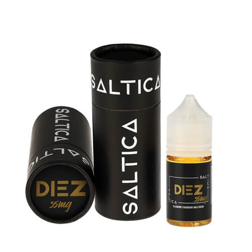 Saltica Diez ile yoğun aroma ve yüksek salt nikotini birleştirip güçlü içim keyfi için hemen sipariş ver.