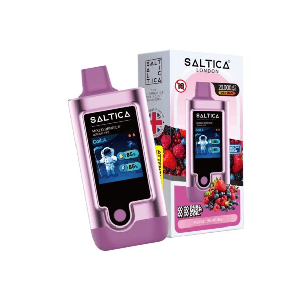 Saltica Digital 20000 Mixed Berries kullan at vape bar ile taze meyve karışımı aromasını deneyimleyin ve hemen sipariş verin.