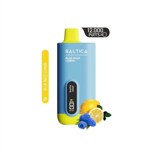 Saltica Ekranlı 12000 Blue Razz Lemon kullan at vape bar ile taze aromayı deneyimleyin ve hemen sipariş verin.