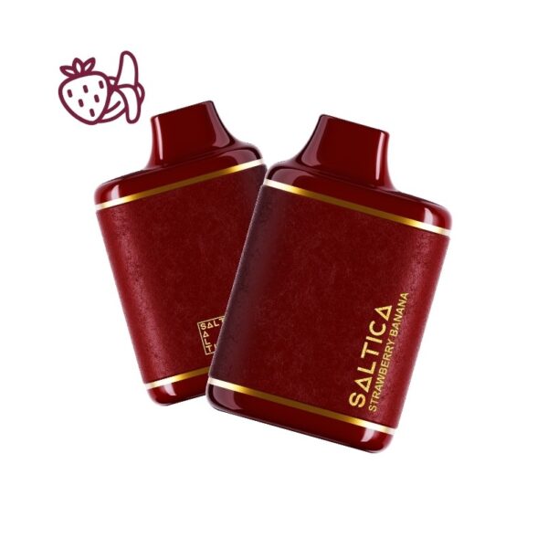 Saltica Leather 7000 Strawberry Banana kullan-at vape bar ile çilek ve muz aromasını deneyimlemek için hemen sipariş ver.