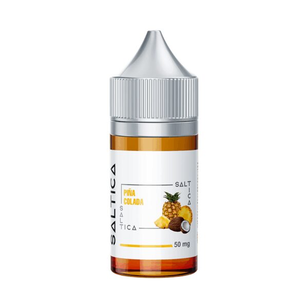 Ananas ve hindistan cevizi aromalı Saltica Pina Colada salt nikotin likitini sipariş ver.