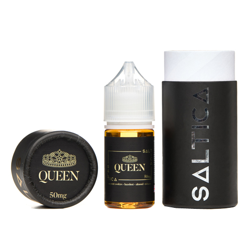 Saltica Queen Salt Likit ile yoğun buhar ve dengeli tat profili için hemen sipariş ver.