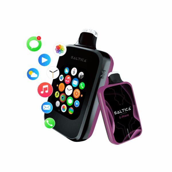 Yoğun kiraz aromalı 30.000 pufluk Saltica S-Phone vape barı salt nikotin ile hemen sipariş ver.