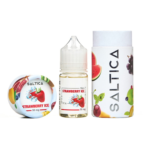 Salt nikotinle hazırlanan bu çilek ve buz aromalı likiti hemen sipariş ver.