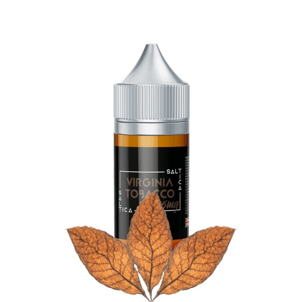 Saltica Virginia Tobacco ile yoğun tütün tadını keşfedin ve premium salt nikotin sıvısını hızlı etki için sipariş verin.