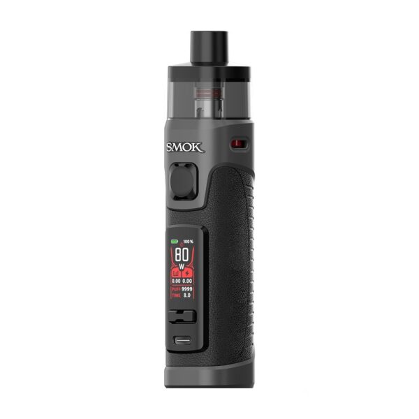 Smok RPM 5 Pro Kit ile 80W güç ve 6ml kapasiteyi deneyimlemek için hemen sipariş ver.