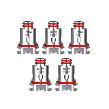 Smok RPM40 için 0.4 ohm mesh coil 5'li paket ile yoğun buhar ve net lezzet için hemen sipariş verin.