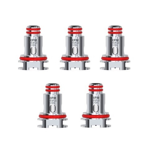 Smok RPM40 için 0.6 ohm 5'li yedek sarım ile salt nikotin uyumlu yüksek buhar ve lezzet performansını hemen sipariş ver.