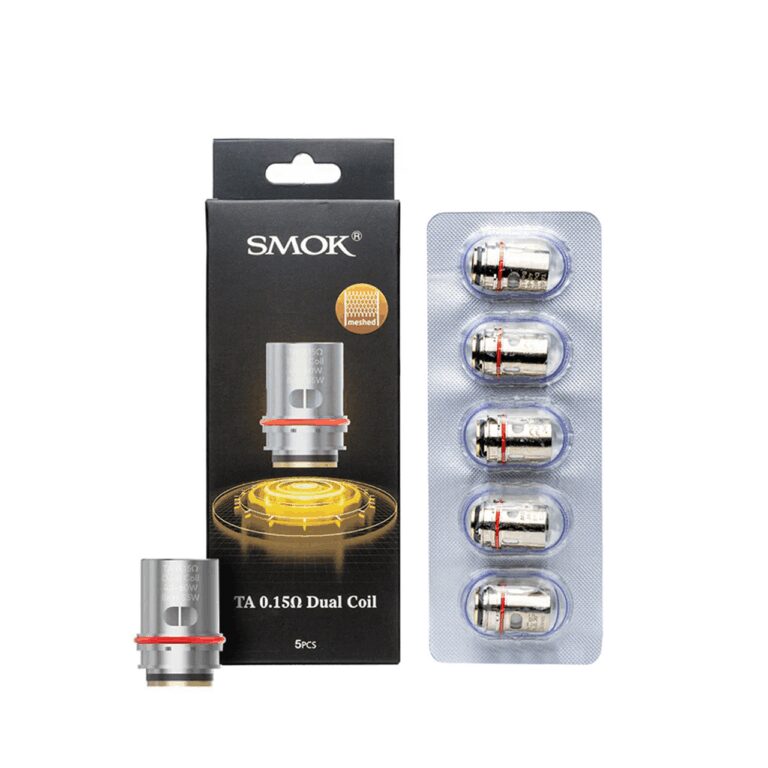 Smok TA Coil ile yüksek performanslı salt nikotin için yoğun buhar ve net aroma deneyimleyin, hemen sipariş verin.