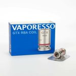 Vaporesso GTX RBA ile bobinlerinizi sararak salt nikotin için ekonomik buhar deneyimi yaşayın ve sipariş verin.