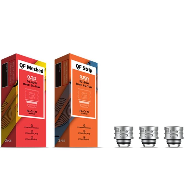 Vaporesso Luxe QF Coil ile yoğun aroma ve üstün buhar deneyimi için hemen sipariş ver.