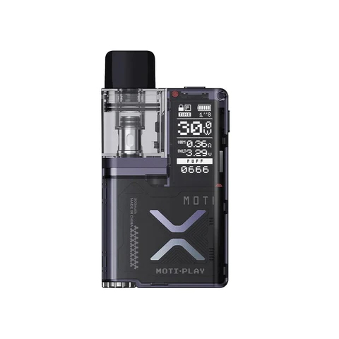 Kompakt Vaporesso Moti X Play Pod Mod ile yoğun salt nikotin keyfi yaşayın, hemen sipariş verin.